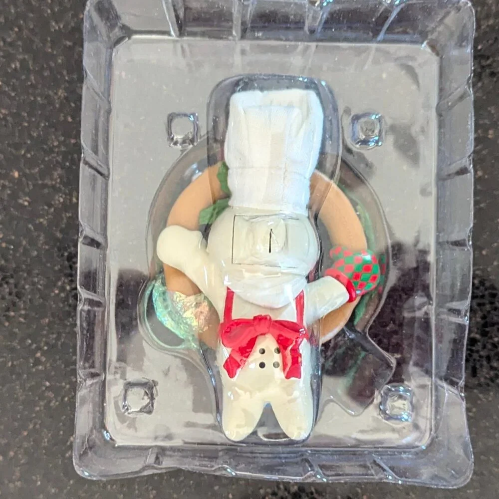 NIB Vintage Carlton Cards Pillsbury Doughboy Collectible Christmas Ornament